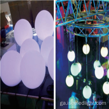 DMX512 Solas Dioscó Ball Magic LED faoi stiúir